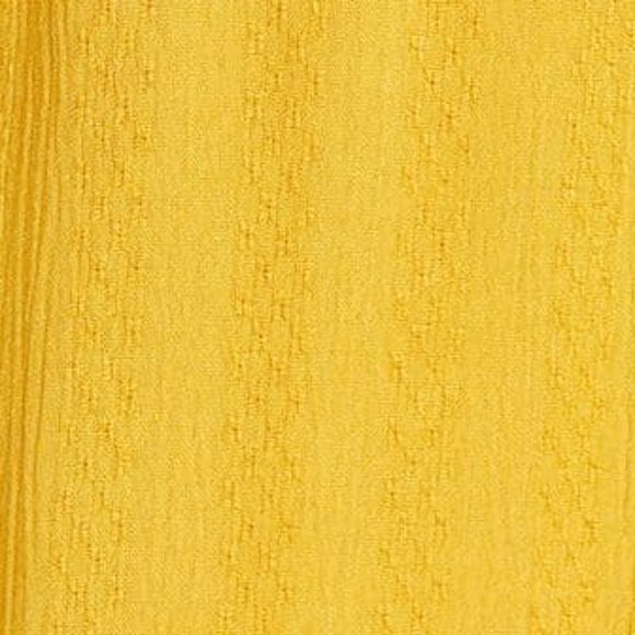 June & Hudson Long Sleeve Dress Yellow Size Large - Picture 10 of 13